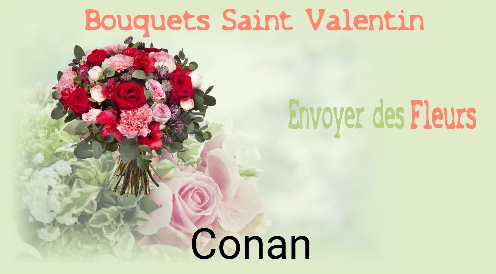 Roses de Saint-Valentin livrées à Conan